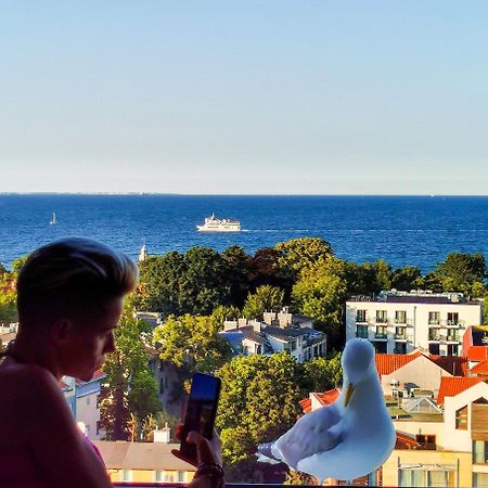 Pokoje Przy Plazy Z Widokiem Na Morze Zoppot Exterior foto