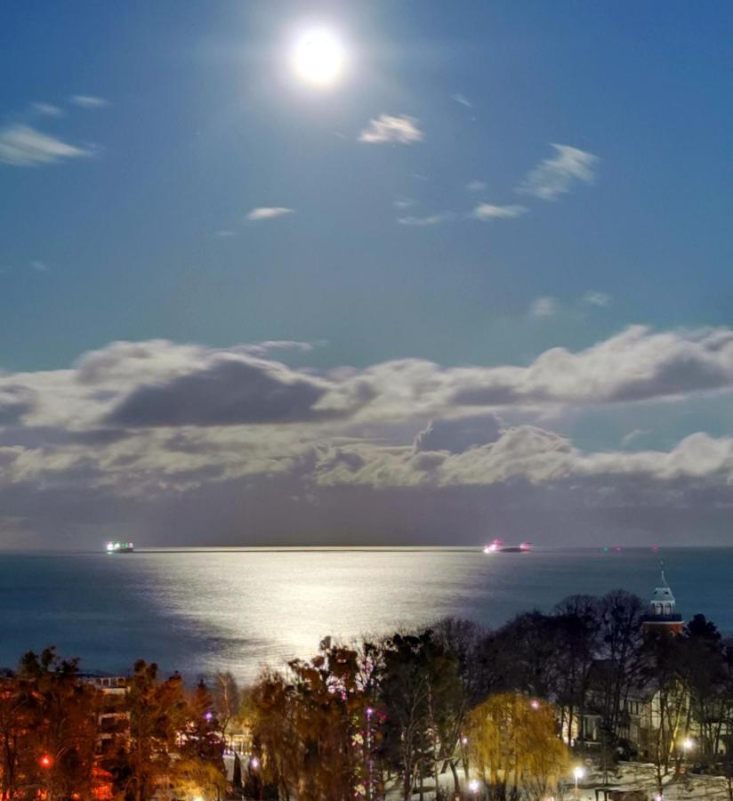 Pokoje Przy Plazy Z Widokiem Na Morze Zoppot Exterior foto