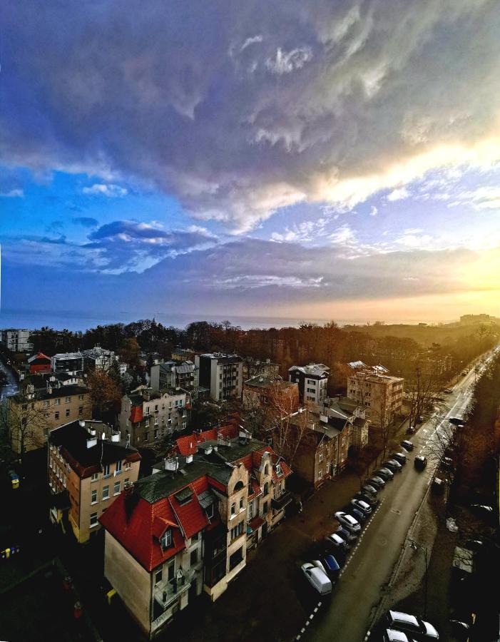 Pokoje Przy Plazy Z Widokiem Na Morze Zoppot Exterior foto