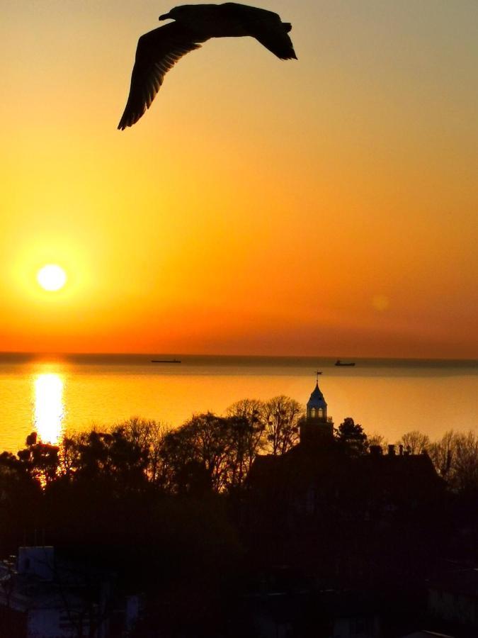 Pokoje Przy Plazy Z Widokiem Na Morze Zoppot Exterior foto