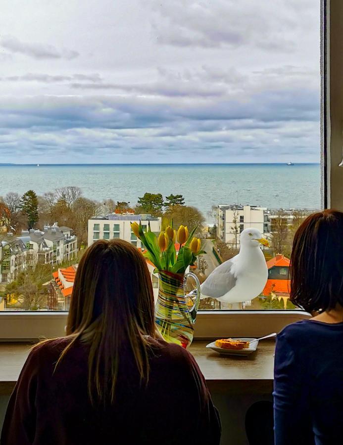 Pokoje Przy Plazy Z Widokiem Na Morze Zoppot Exterior foto