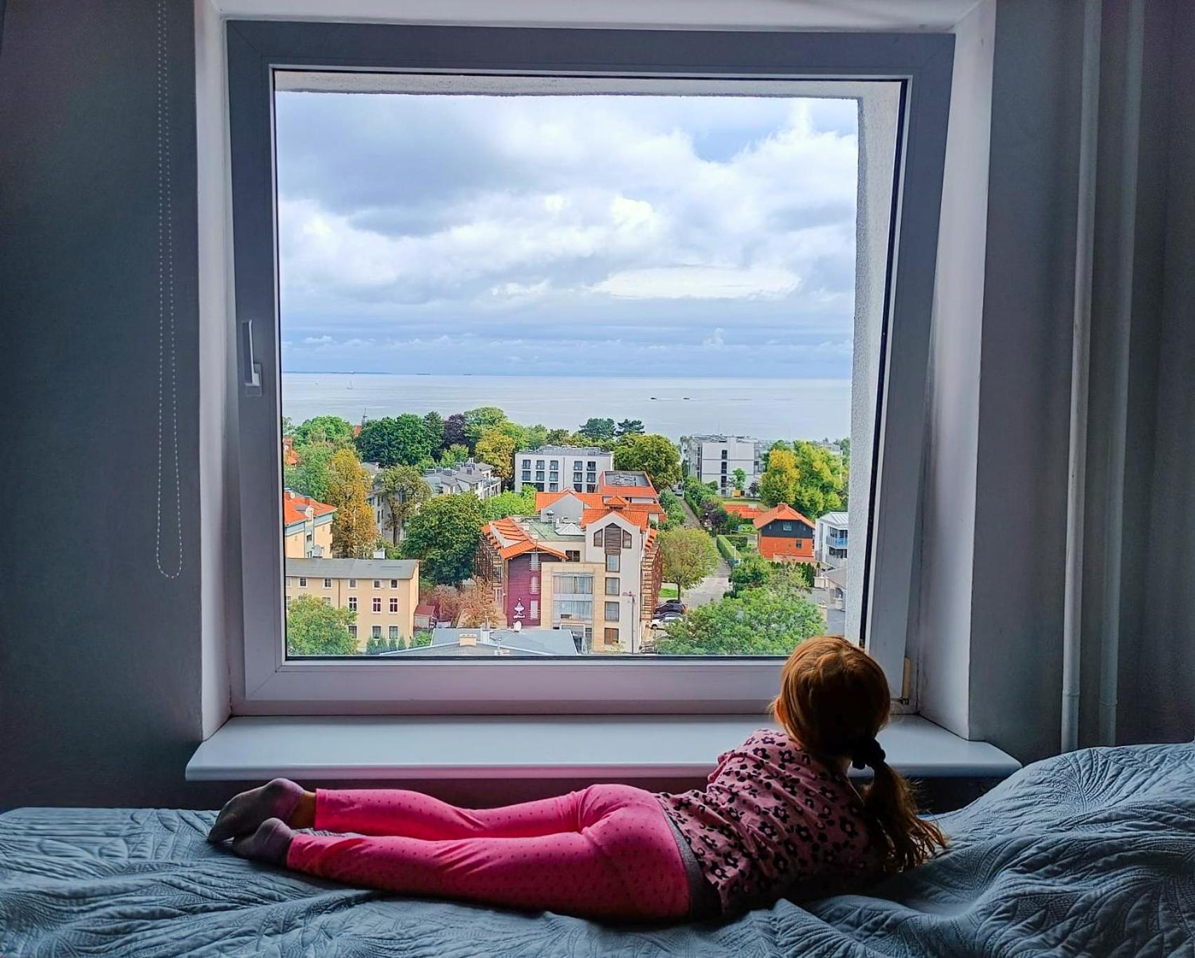 Pokoje Przy Plazy Z Widokiem Na Morze Zoppot Exterior foto
