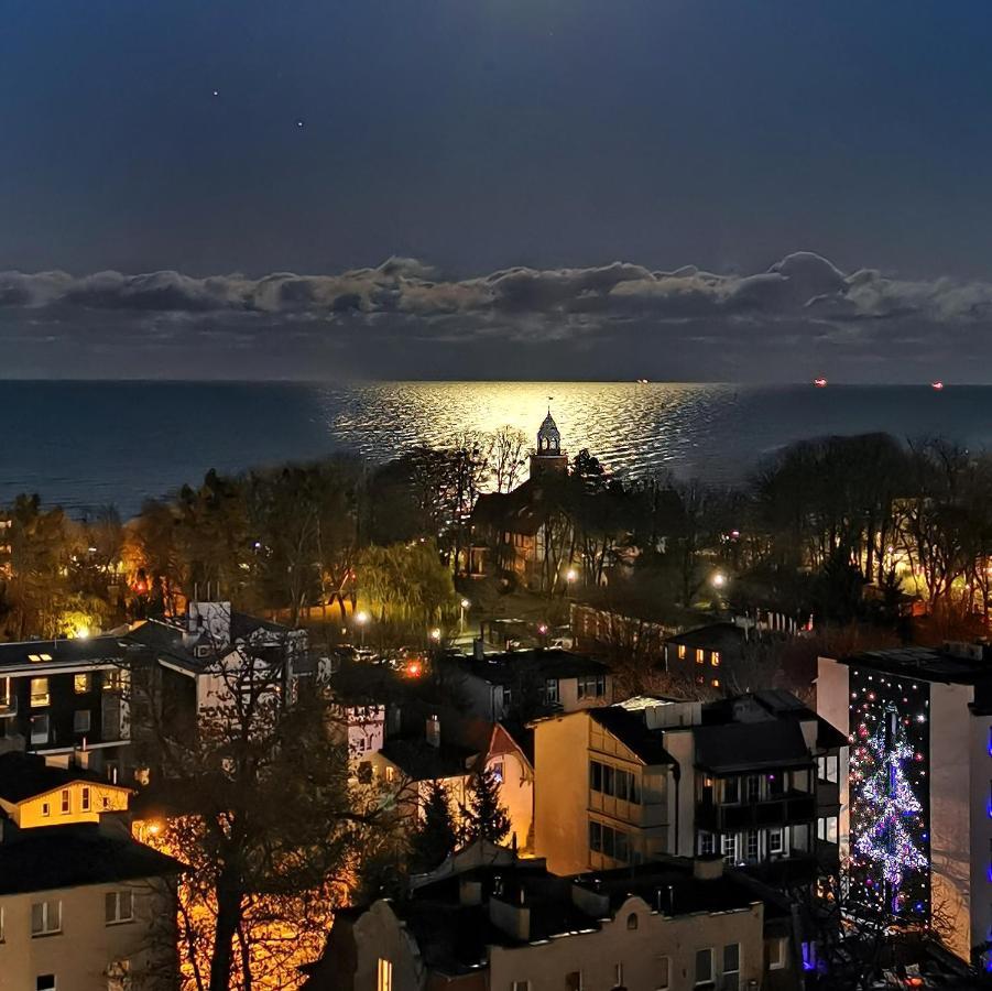 Pokoje Przy Plazy Z Widokiem Na Morze Zoppot Exterior foto